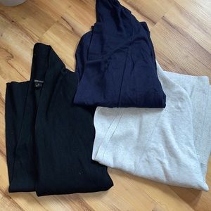 Set of three cardigans